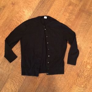 J. Crew cardigan sweater in black
